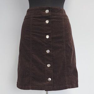 LOFT outlet - Brown corduroy skirt [size 14] [New with tags!]